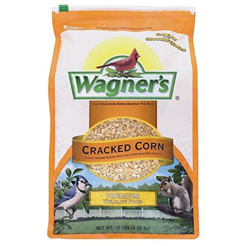 Wagner's 18542 Cracked Corn Wild Bird Food, 10-Pound Bag