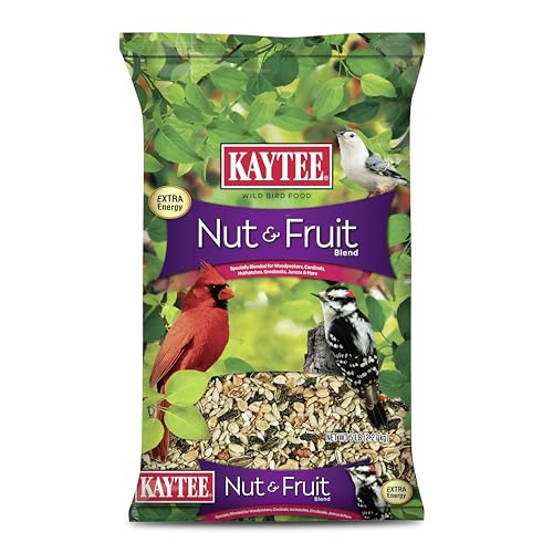 Kaytee Nut and Fruit Blend, Premium Wild Bird Food, Specially Blended for Colorful Songbirds